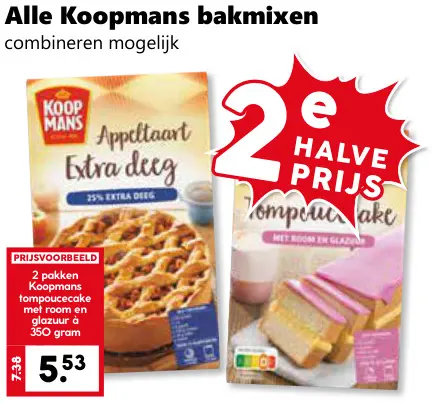 Aanbieding: Bakmixen