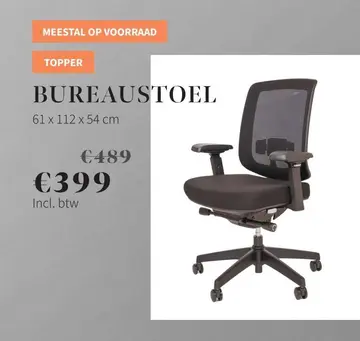 Promotie: BUREAUSTOEL