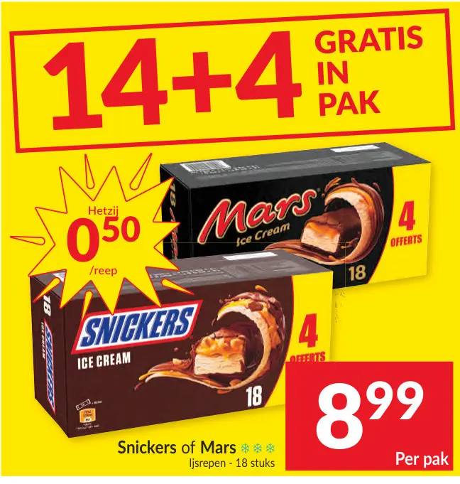 Promotie: IJsrepen