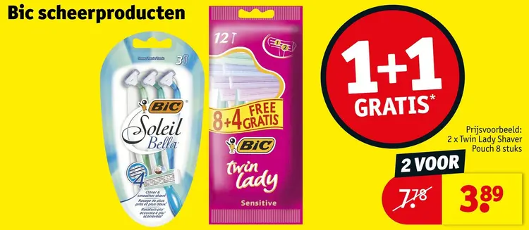 Promotie: Scheerproducten