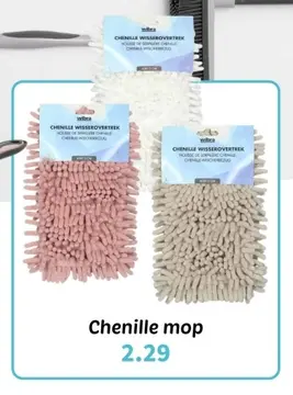 Aanbieding: Chenille mop