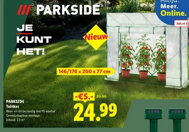 Aanbieding: PARKSIDE Minikas