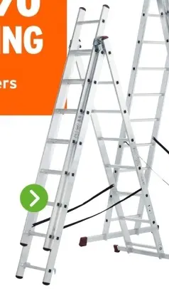 Aanbieding: Reformladder 3x8 treden