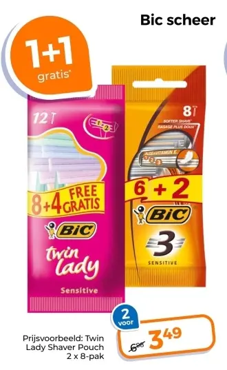 Aanbieding: Bic scheer