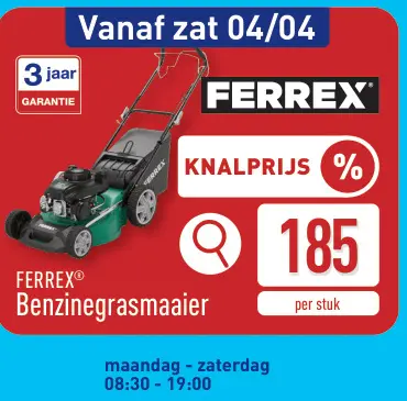 Promotie: Benzinegrasmaaier