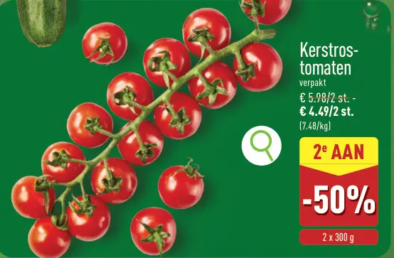 Promotie: Kerstrostomaten