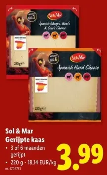 Promotie: Gerijpte kaas