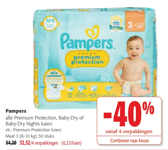 Promotie: Pampers