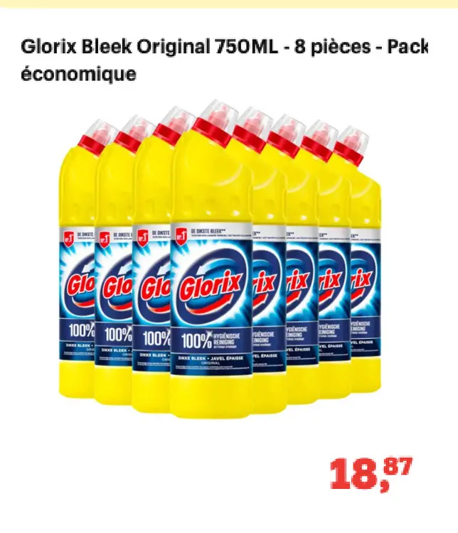 Offre: Glorix Bleek Original