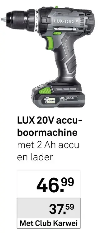 Aanbieding: Accu-boormachine