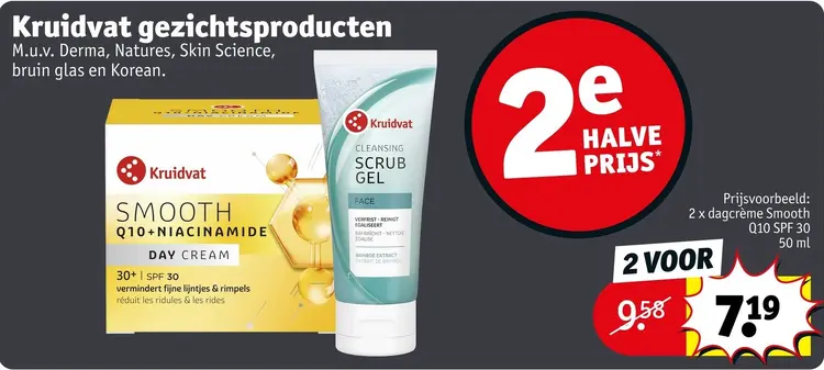 Promotie: Gezichtsproducten