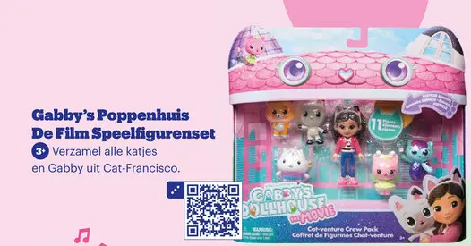Aanbieding: Gabby's Poppenhuis De Film Speelfigurenset