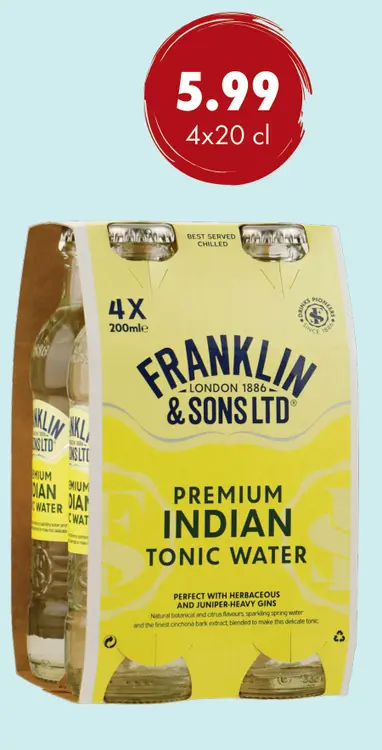 Aanbieding: Indian tonic water