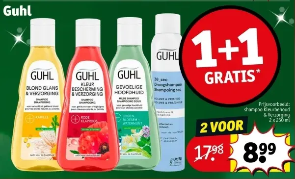 Aanbieding: Guhl Shampoo