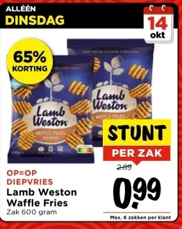 Aanbieding: Waffle Fries