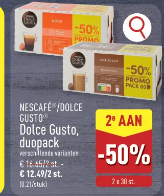 Promotie: Dolce Gusto, duopack