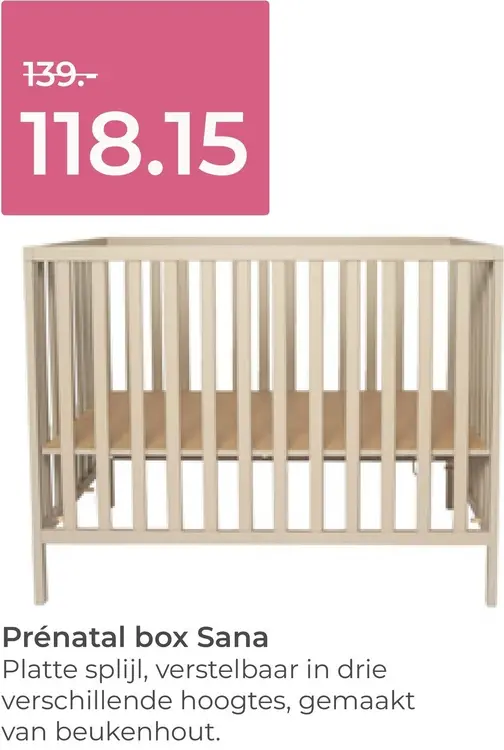 Aanbieding: Box Sana