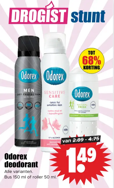 Aanbieding: Deodorant