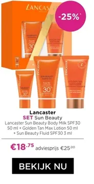 Aanbieding: Lancaster Sun Beauty