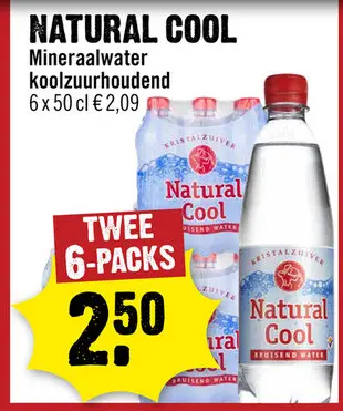 Aanbieding: Mineraalwater koolzuurhoudend