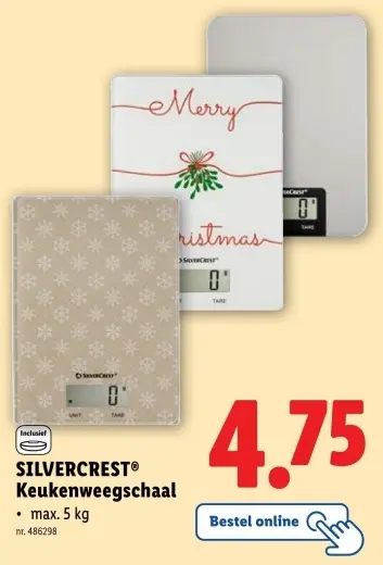 Aanbieding: Keukenweegschaal