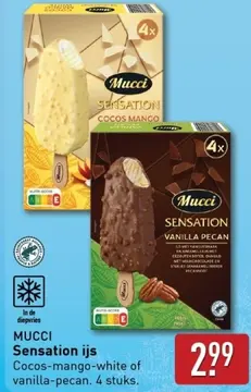 Aanbieding: MUCCI Sensation ijs