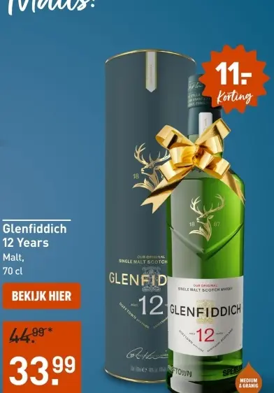 Aanbieding: Glenfiddich 12 Years