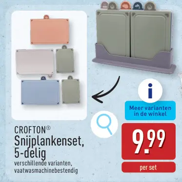 Promotie: Snijplankenset