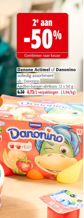 Promotie: Danone Actimel of Danonino