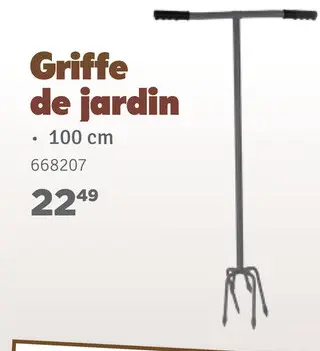 Offre: Griffe de jardin