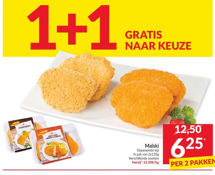 Promotie: Gepaneerde kip