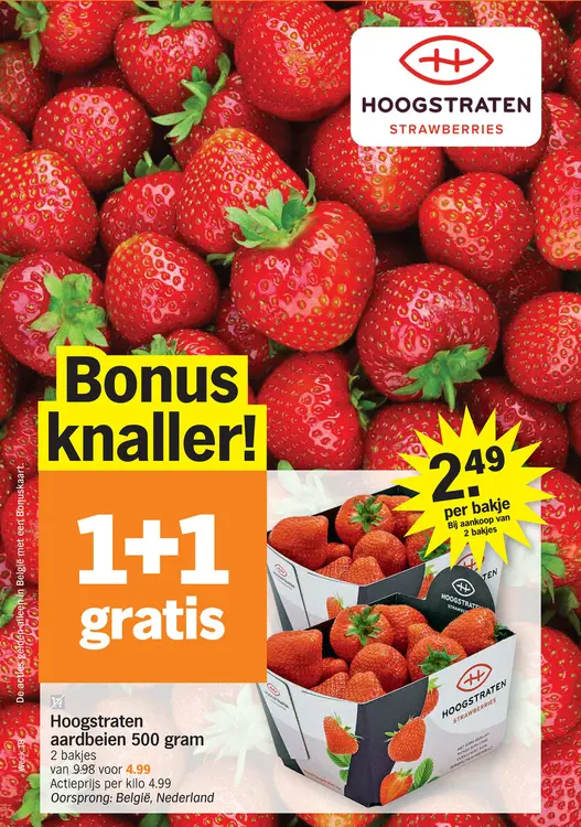 Promotie: Aardbeien