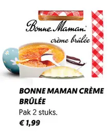 Aanbieding: Crème brûlée