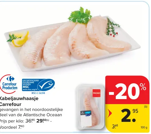 Promotie: Kabeljauwhaasje