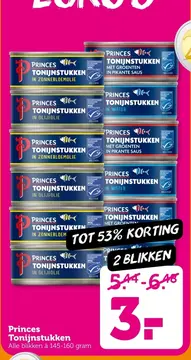 Aanbieding: Princes Tonijnstukken