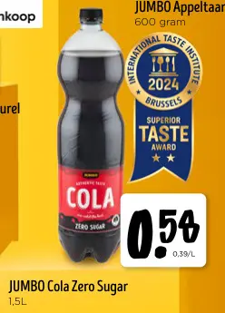 Aanbieding: JUMBO Cola zero