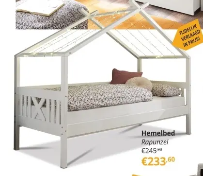 Promotie: Hemelbed Rapunzel