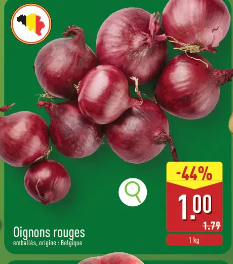 Offre: Oignons rouges