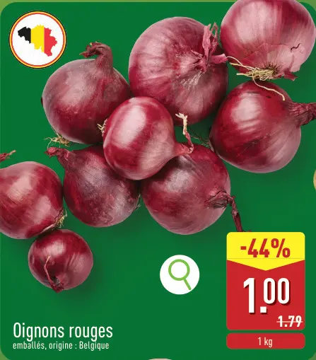Offre: Oignons rouges