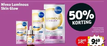 Aanbieding: Nivea Luminous Skin Glow