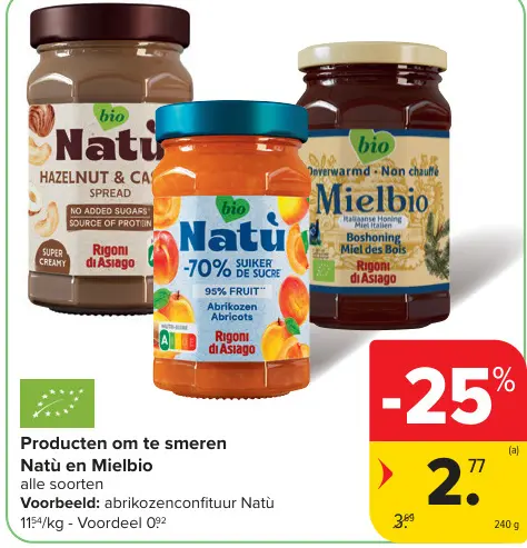 Promotie: Natu en Mielbio