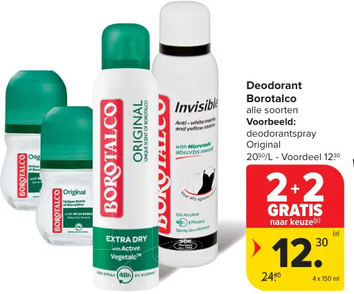 Promotie: Deodorant Borotalco