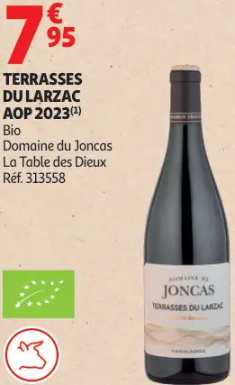 Offre: Domaine du Joncas Terrasses du Larzac AOP 2023