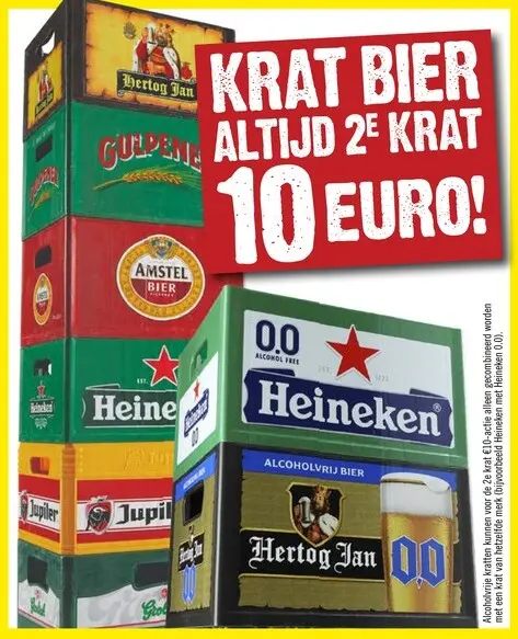 Aanbieding: Krat bier