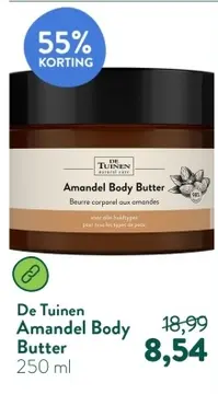 Aanbieding: Amandel Body Butter