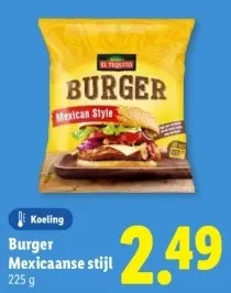 Aanbieding: Burger Mexicaanse stijl