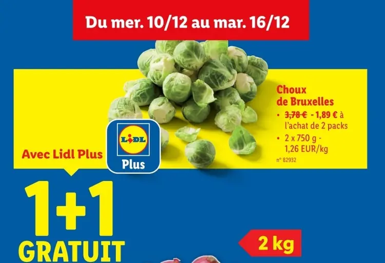 Offre: Choux de Bruxelles