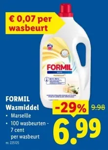 Promotie: Wasmiddel