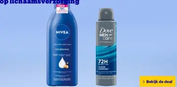 Aanbieding: Nivea lait corps/body milk nourishing