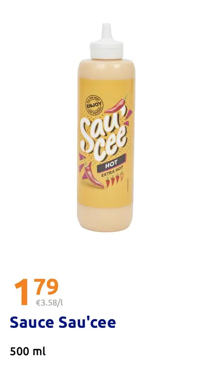 Offre: Sauce Sau'cee HOT EXTRA HOT